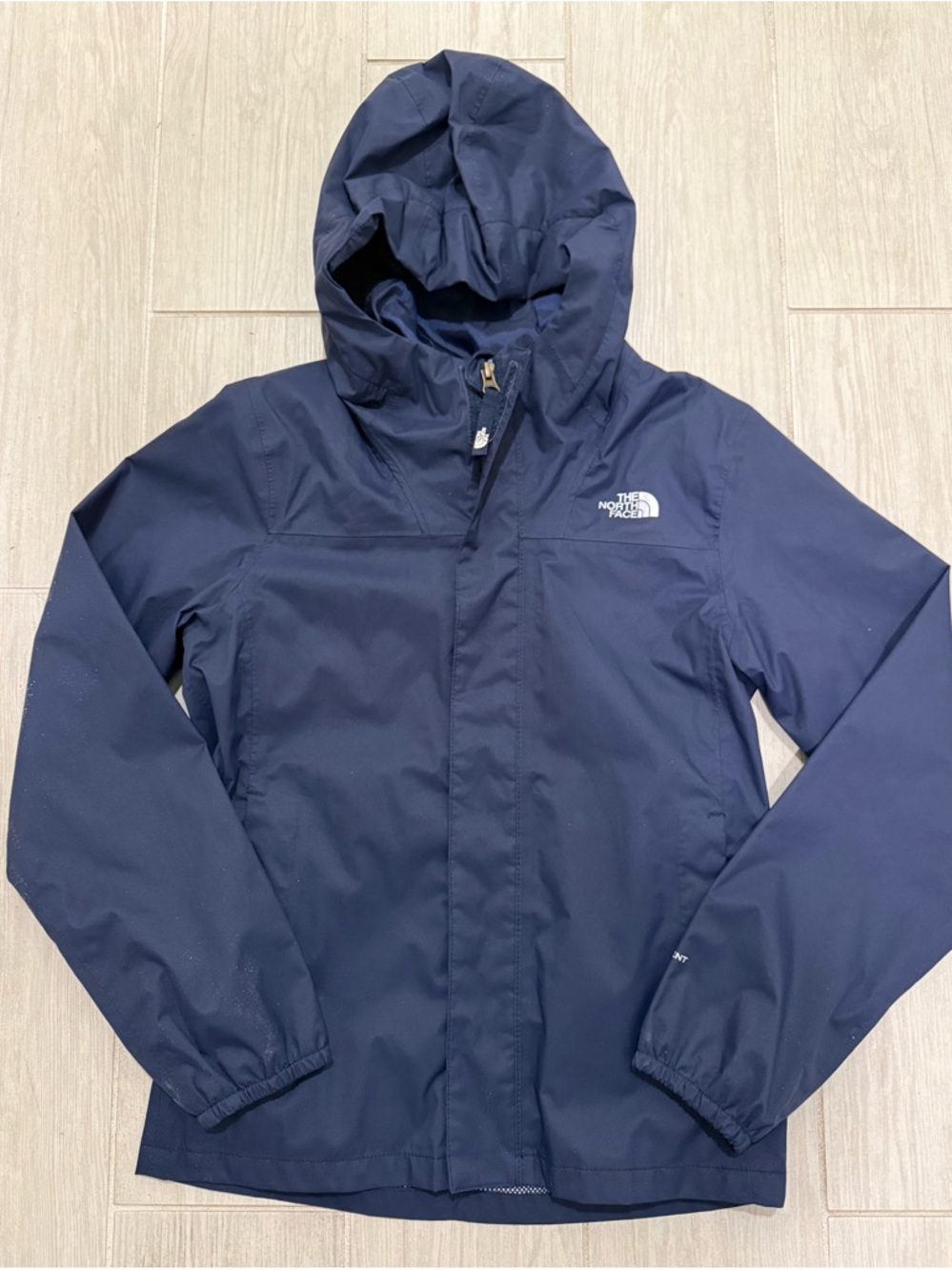 The North Face Kids Navy Hooded Rain Jacket